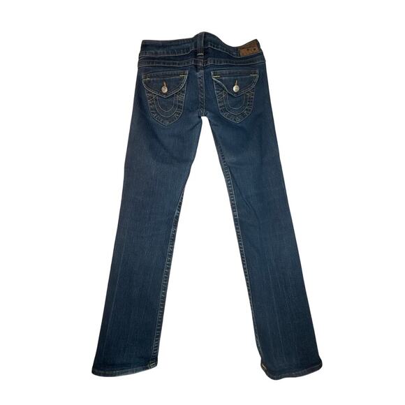 True Religion Boot Cut Jeans Women’s Size 30 Dark Wash - Picture 3 of 10
